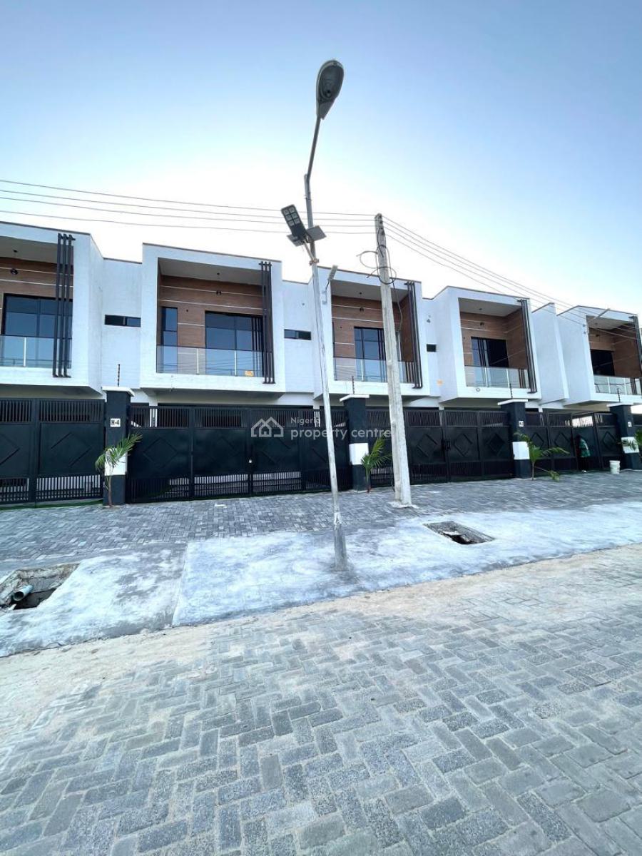 4 Bedroom Self Compound Terrace Duplex with Bq, Ajah, Lagos, Terraced Duplex for Sale