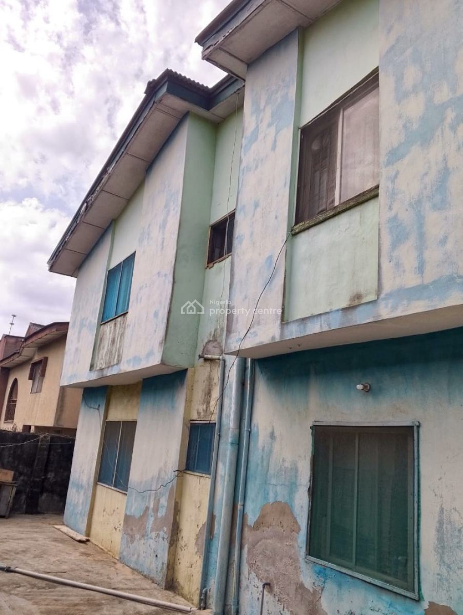 Block 4 Unit 3 Bedroom Flat, Bucknor Estate, Off Iju Road, Ogba, Ikeja, Lagos, Block of Flats for Sale