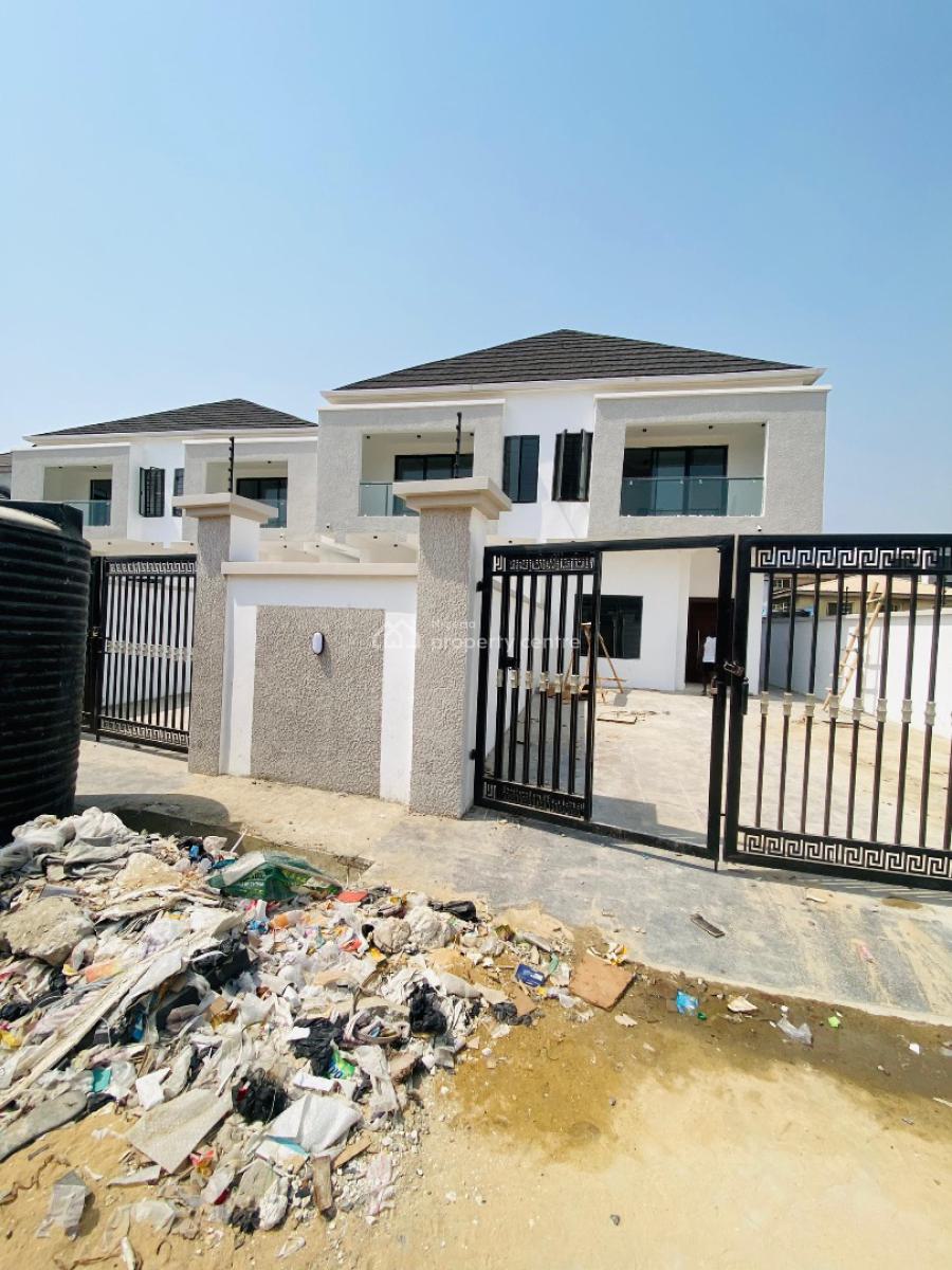 4 Bedroom Semi Detached Duplex with Bq, Ologolo, Lekki, Lagos, Semi-detached Duplex for Sale