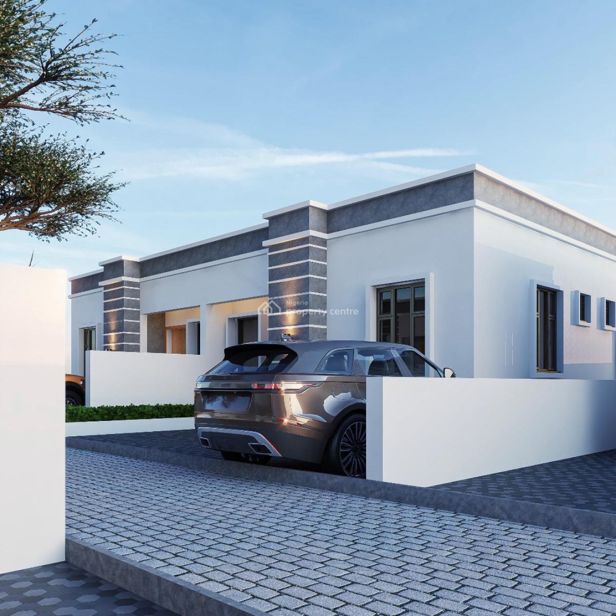 Super Luxury 2 Bedroom Semidetached Bungalows, Lotto Bus Stop, Asese, Ibafo, Ogun, Semi-detached Bungalow for Sale