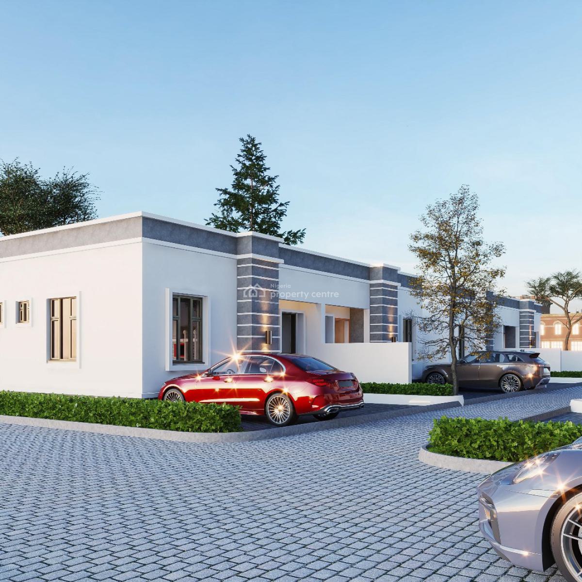 Super Luxury 2 Bedroom Semidetached Bungalows, Lotto Bus Stop, Asese, Ibafo, Ogun, Semi-detached Bungalow for Sale