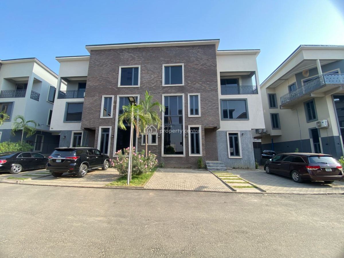 Exquisitely Finished 5 Bedroom Semi Detached Duplex with Bq, By Airport Junction, Life Camp, Abuja, Semi-detached Duplex for Rent