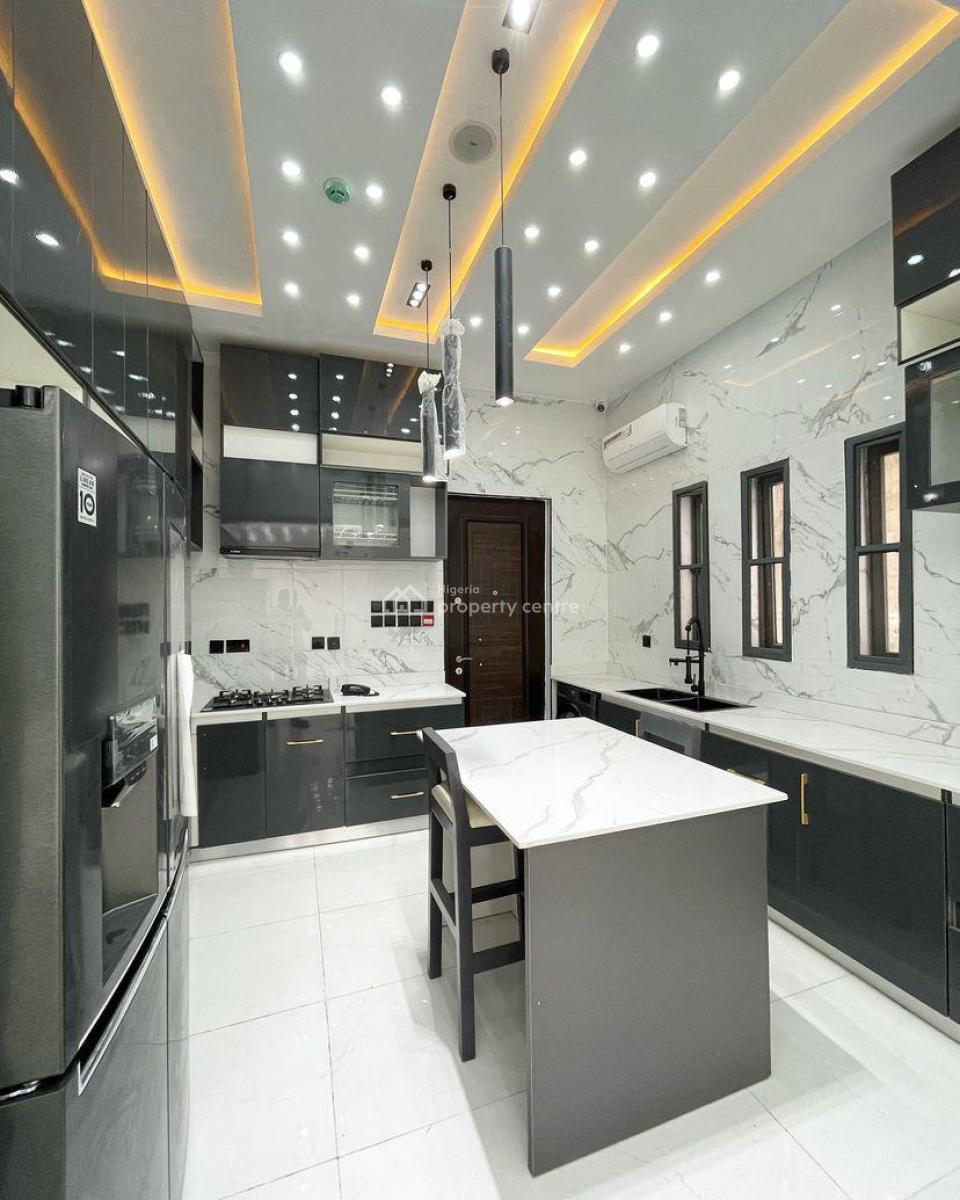 Fully Automated 4-bedroom Detached Duplex with Bq, Pool, Gym & Cinema, Oceanbay Estate, Orchid Road, Lekki, Lagos, Detached Duplex for Sale