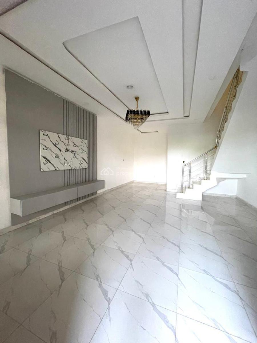 3 Bedroom Self Compound Terraced Duplex with Bq, Mobil Road, Ajah, Lagos, Terraced Duplex for Sale
