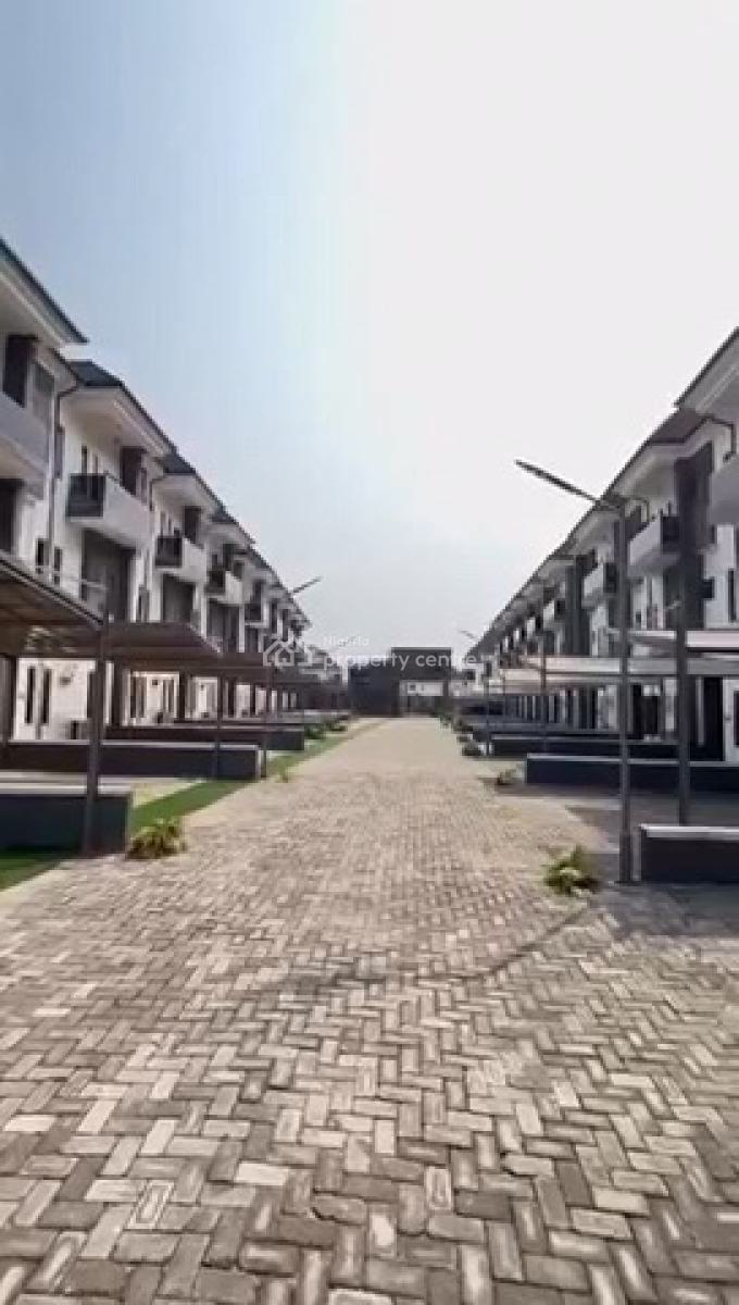 a 4 Bedroom Terraced Duplex with a Bq, Chevron, Lekki, Lagos, Terraced Duplex for Sale