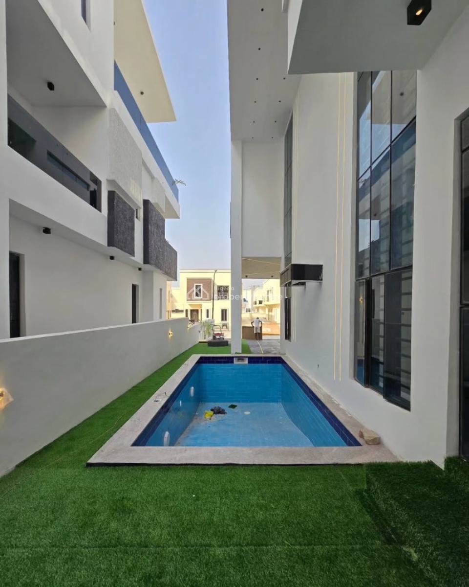 Well Built 5 Bedroom Detached Duplex with Bq, Chevron, Lekki, Lagos, Detached Duplex for Sale