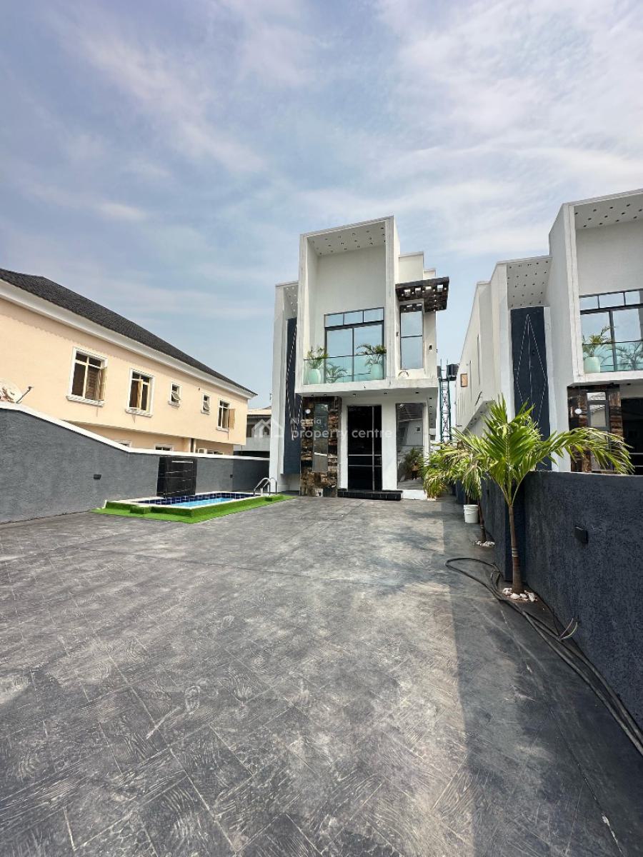 4 Bedroom Fully Detached Duplex with Swimming Pool, Ajah, Lagos, Detached Duplex for Sale