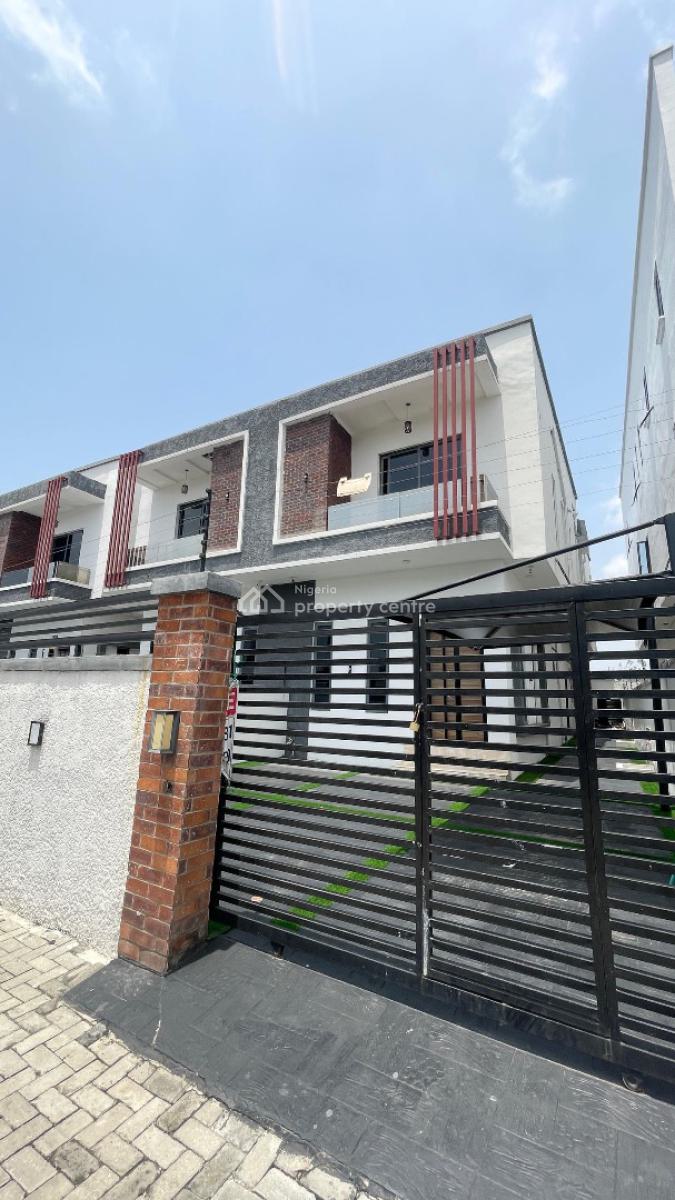 a Splendid 4 Bedroom Semi Detached, Chevron, Lekki Phase 1, Lekki, Lagos, Semi-detached Duplex for Sale