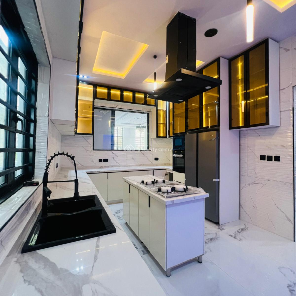 5 Bedroom Fully Detached Duplex with Bq, Swimming Pool, Gym and Cinema, Lekki County, Lekki, Lagos, Detached Duplex for Sale