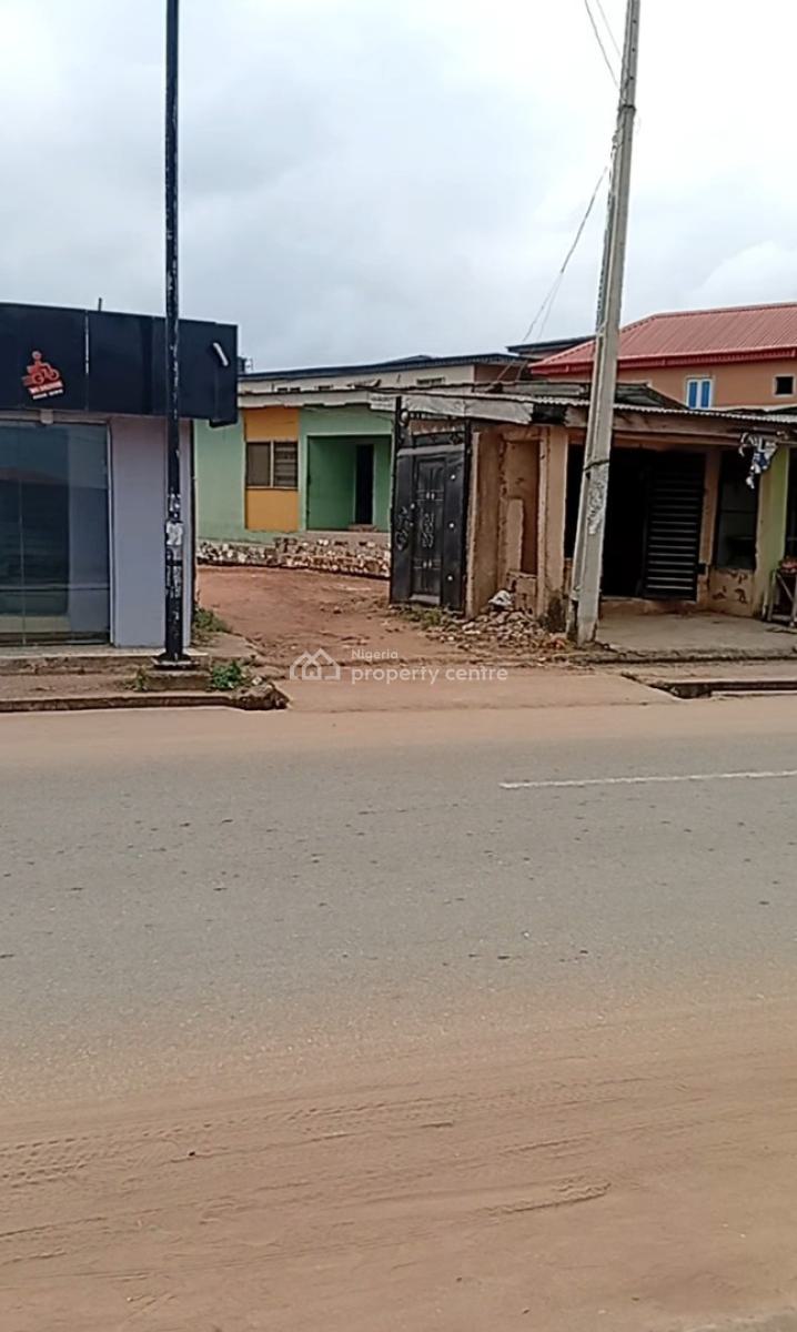 Demolishable Bungalow with 12 Shops on 2 Plots of Land, Abule Iroko, Ajegunle, Alakuko, Ifako-ijaiye, Lagos, Mixed-use Land for Sale