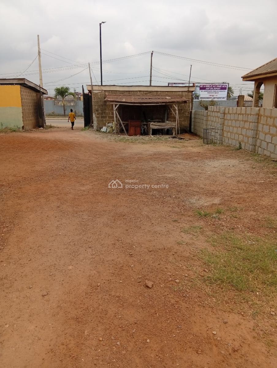 Demolishable Bungalow with 12 Shops on 2 Plots of Land, Abule Iroko, Ajegunle, Alakuko, Ifako-ijaiye, Lagos, Mixed-use Land for Sale