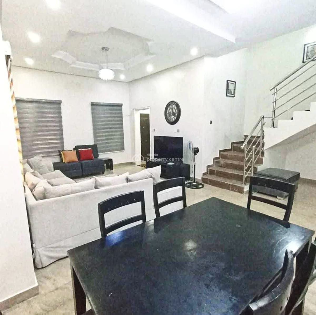 4 Bedroom Semi Detached Duplex with Bq, Chevron, Lekki, Lagos, Semi-detached Duplex for Rent