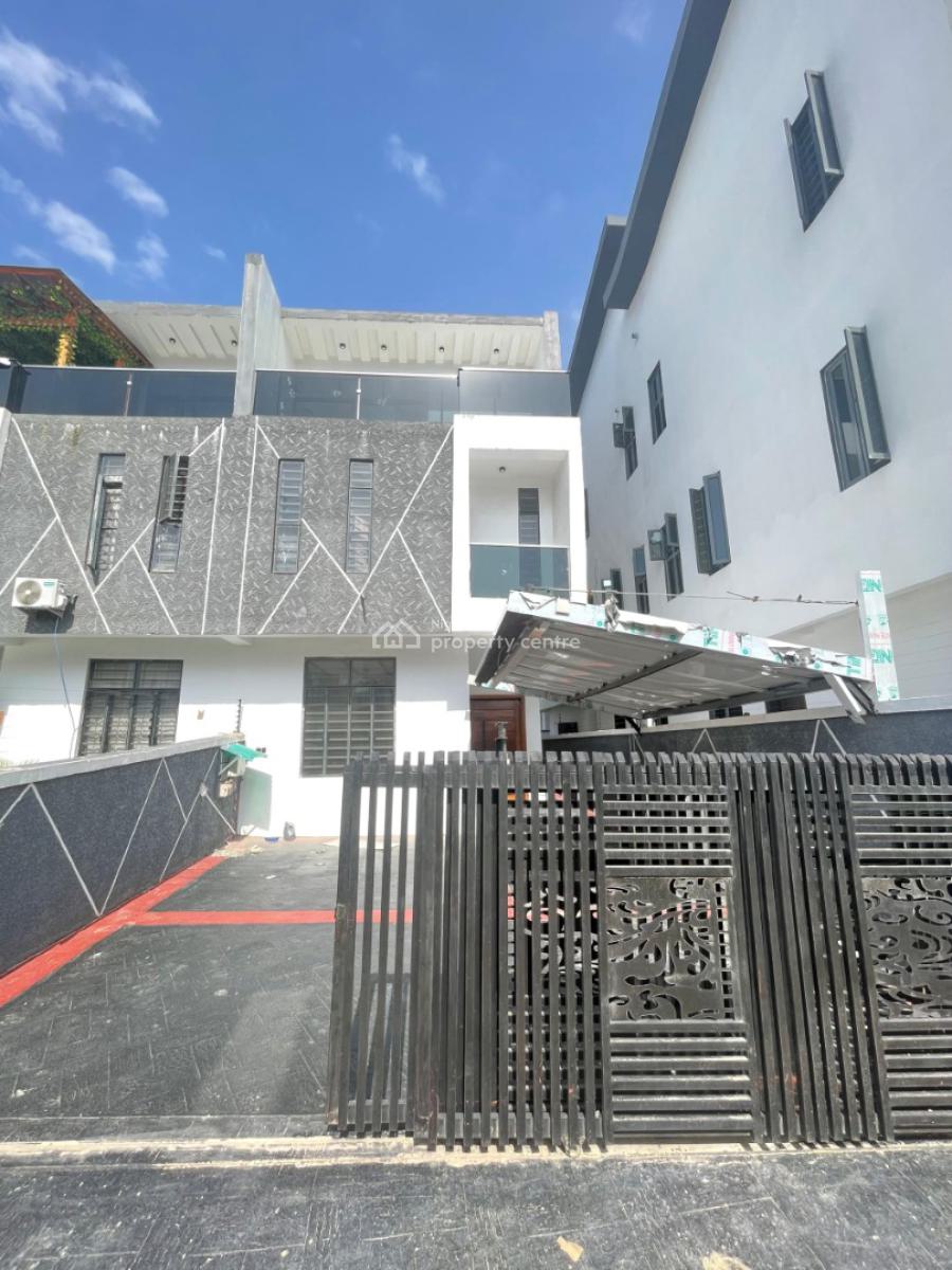 Contemporary 6 Bedroom Semi Detached Duplex with Bq, Chevron Toll Gate, Lekki, Lagos, Semi-detached Duplex for Sale