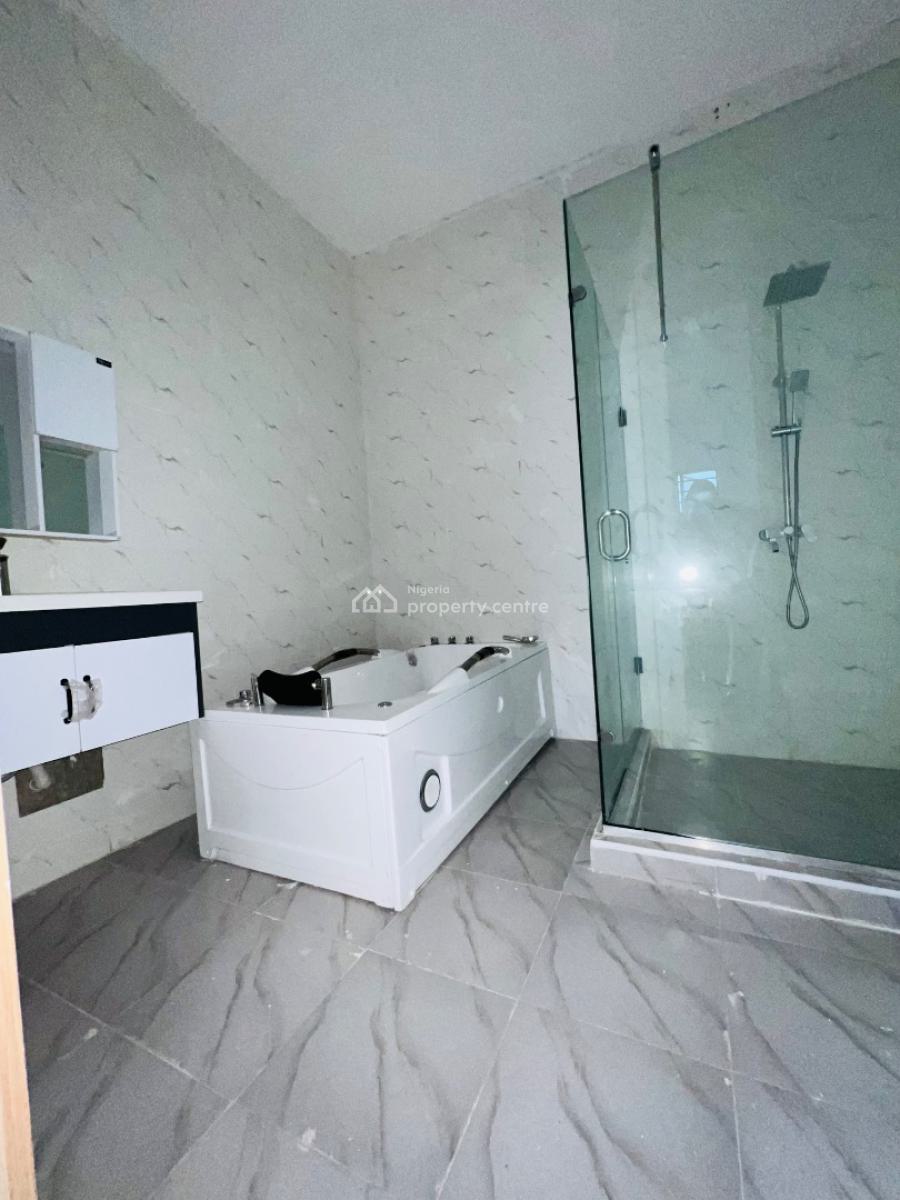 Exquisite 4 Bedroom Semi Detached Duplex with a Bq in a Secured Estate, Ikota Villa Behind Mega Chicken, Ikota, Lekki, Lagos, Semi-detached Duplex for Sale