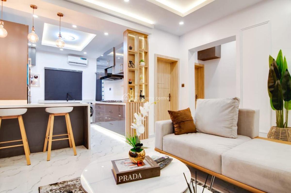 Warm and Cozy 2 Bedroom Serviced Apartment, Ikate, Lekki, Lagos, Flat / Apartment Short Let