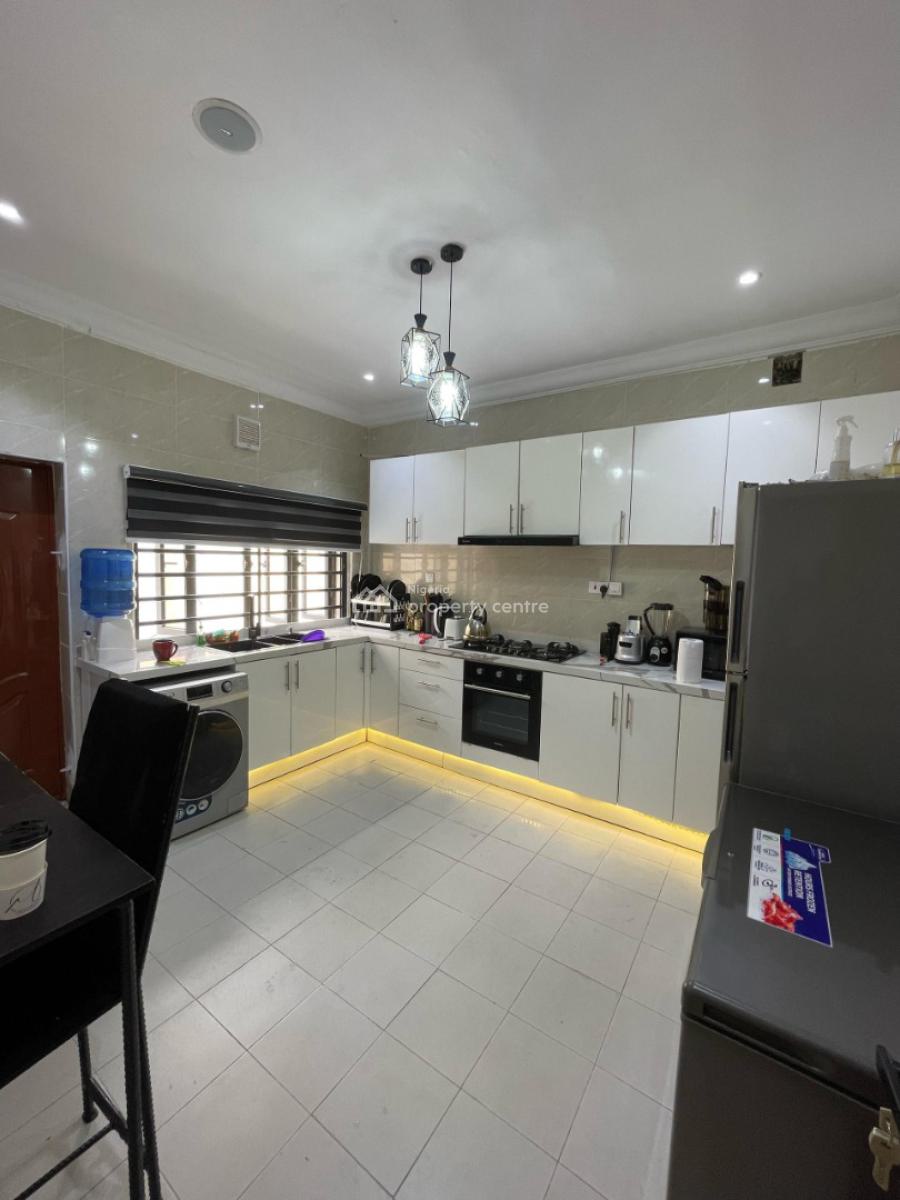 Exquisite 3 Bedroom Terraced Duplex + Bq, Ikate, Lekki, Lagos, Terraced Duplex for Rent