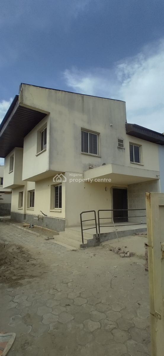 Spacious 4 Bedroom Flat Self Compound, Ocean Garden Estate, Abijo, Lekki, Lagos, Semi-detached Duplex for Rent