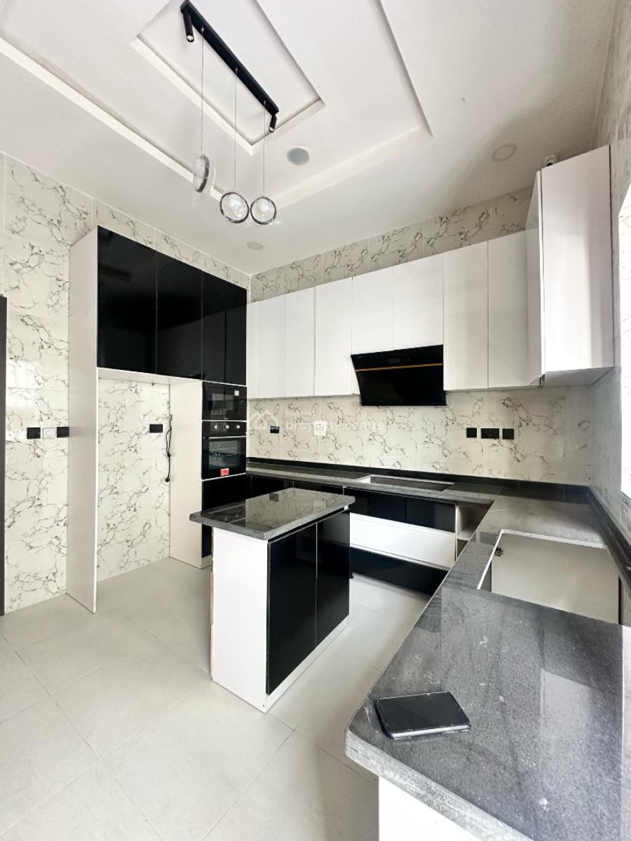 Exquisite 4 Bedroom Semi Detached Duplex with a Room Bq Within Estate, Osapa, Lekki, Lagos, Semi-detached Duplex for Sale