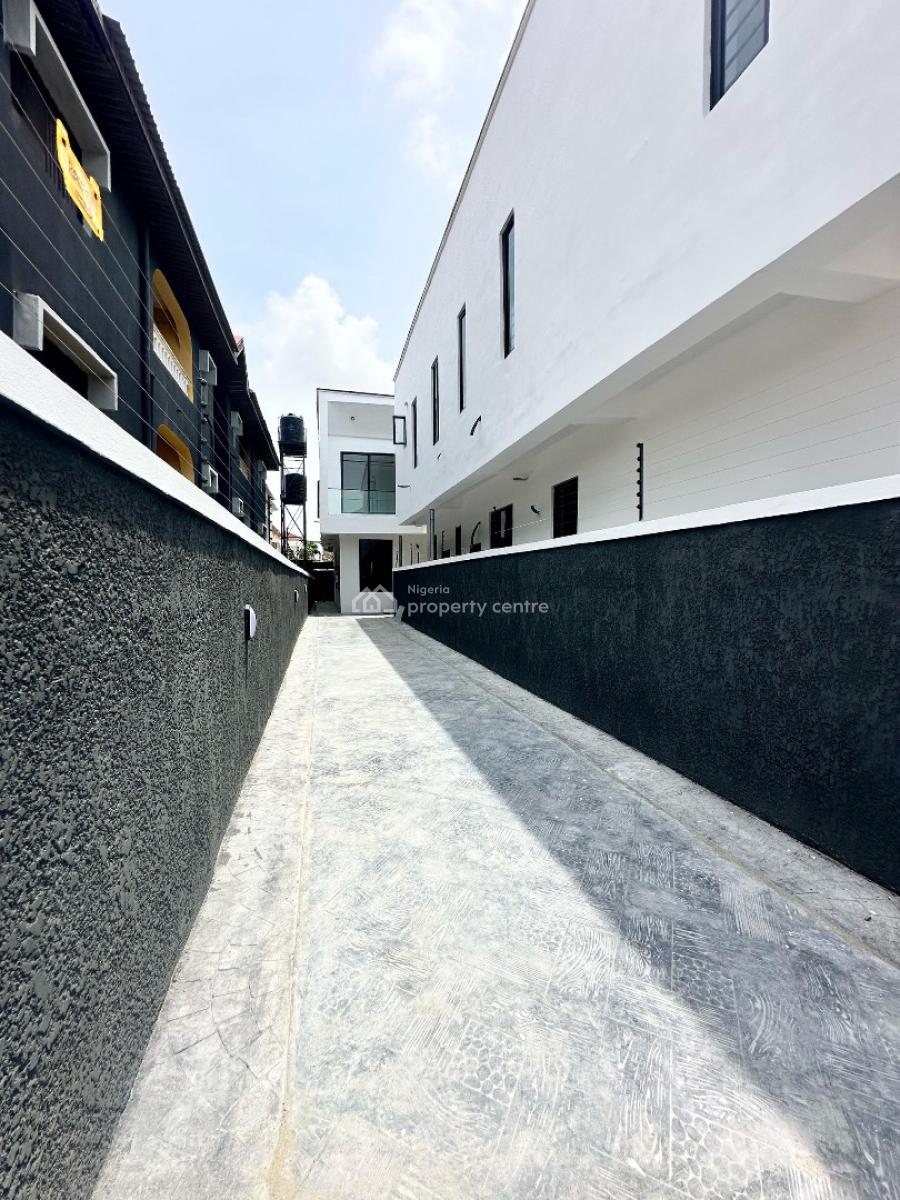 Newly Built 4 Bedroom Semi Detached Duplex in a Secured Estate, Agungi, Lekki, Lagos, Detached Duplex for Sale