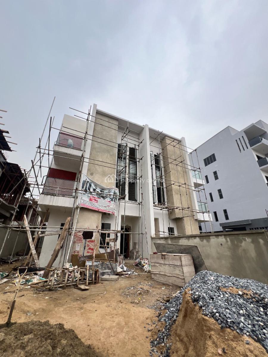 Luxurious 4-bedroom Semi Detached with Bq, Lekki Phase 1, Lekki, Lagos, Semi-detached Duplex for Sale