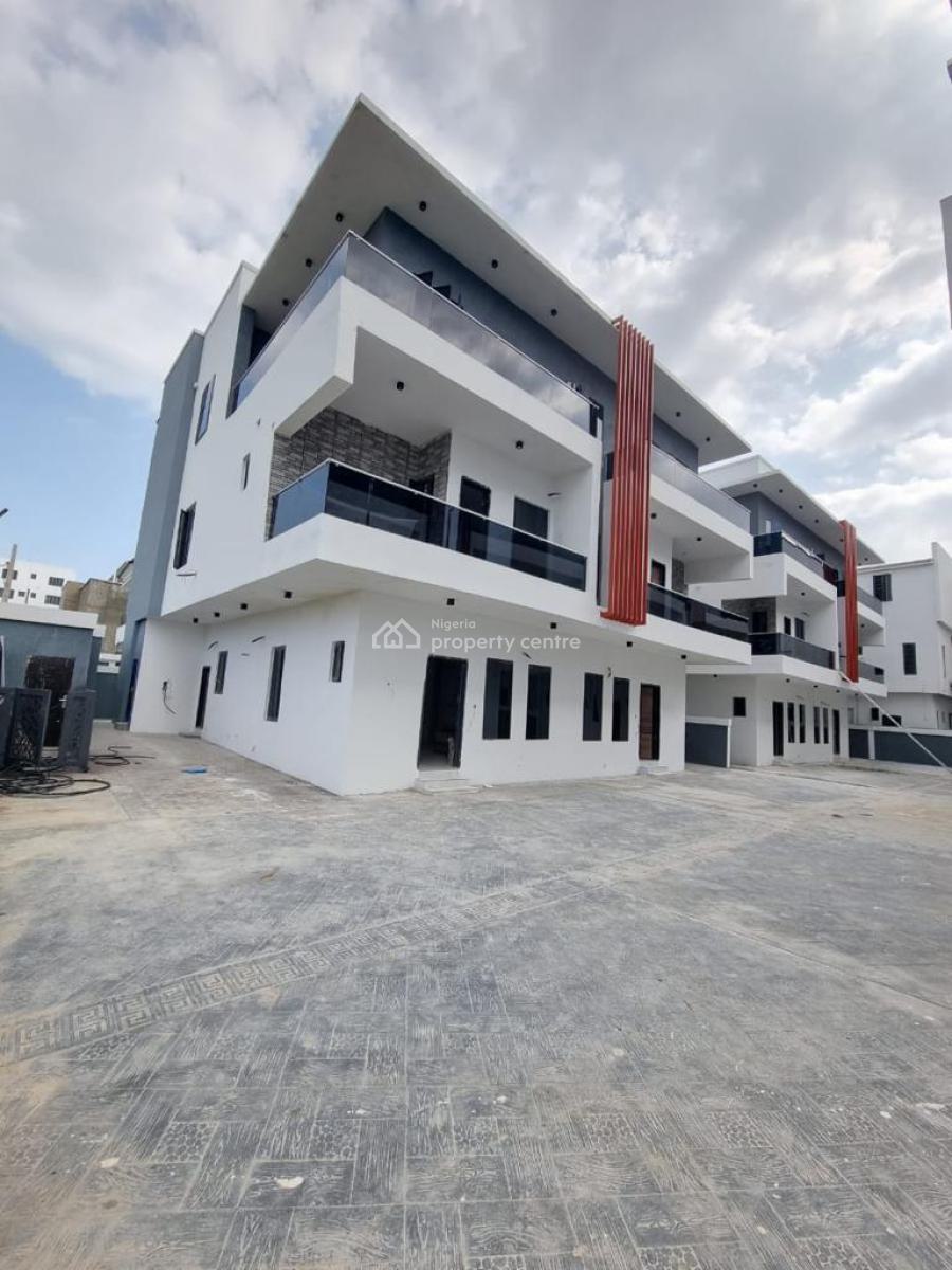 Luxury 5-bedroom Semi-detached Home with Bq Deed of Assignment, Off Gbamgbala Street, Ikate Elegushi, Lekki, Lagos, Semi-detached Duplex for Sale