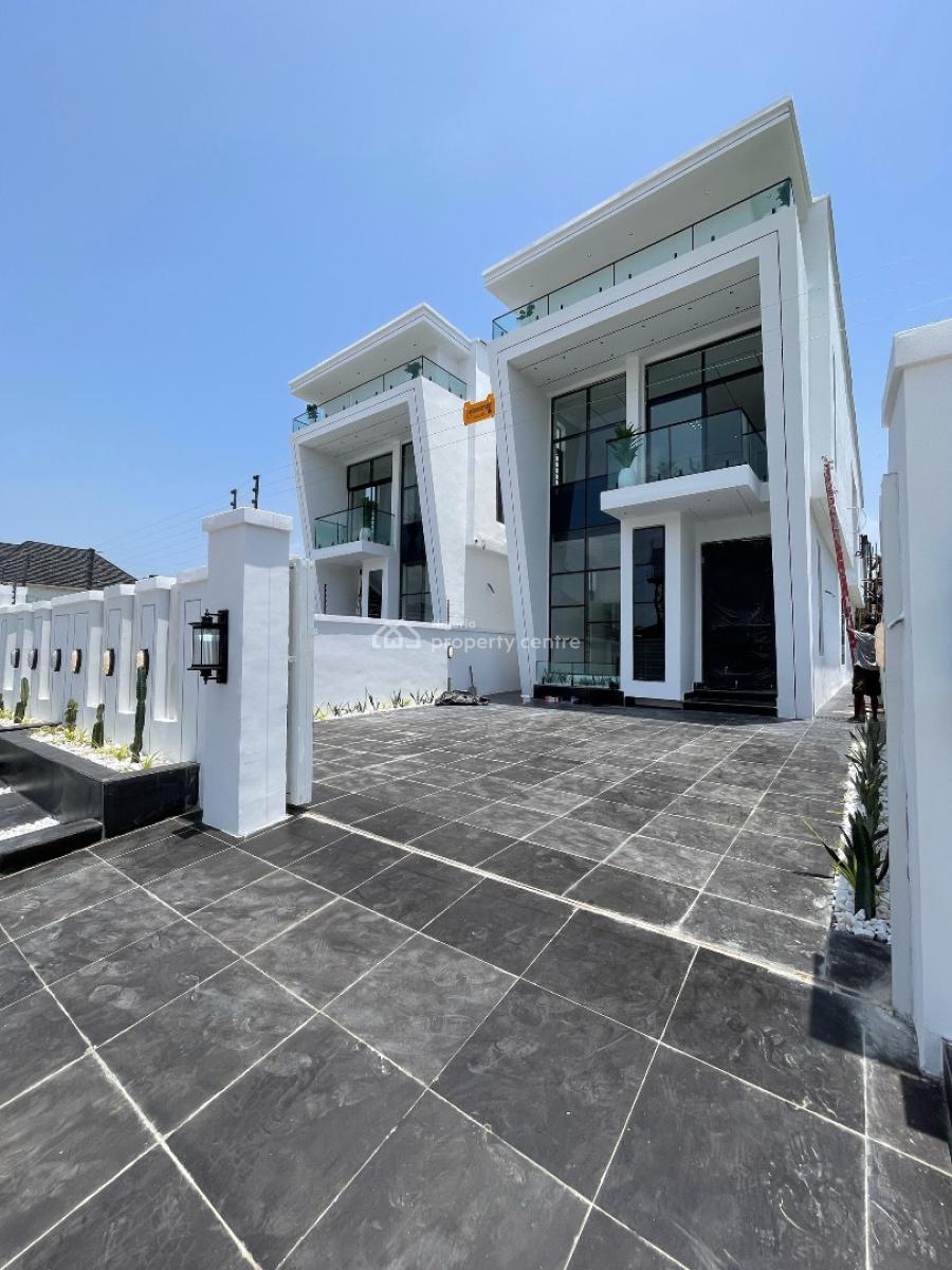 Luxury 5 Bedroom Fully Detached Duplex, Oral Estate Chevron Toll Gate, Lekki, Lagos, Detached Duplex for Sale