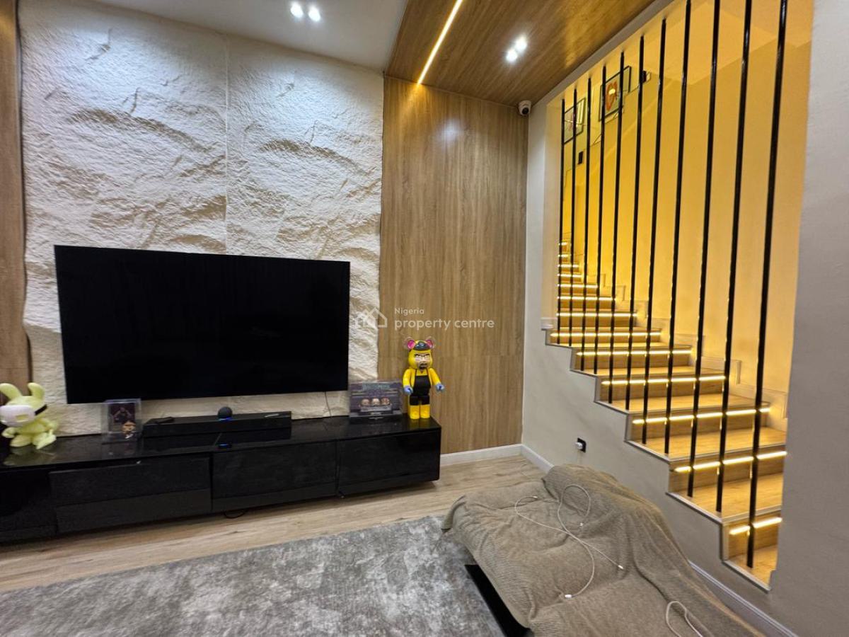 Furnished 5 Bedroom Fully Detached House with Bq, Mikano Gen & Others, Chevron, Lekki, Lagos, Detached Duplex for Sale