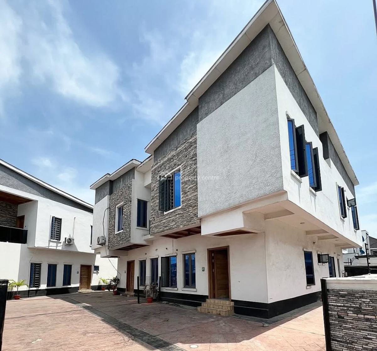 4 Bedroom Semi Detached Duplex, Orchid Road, Lekki, Lagos, Semi-detached Duplex for Rent