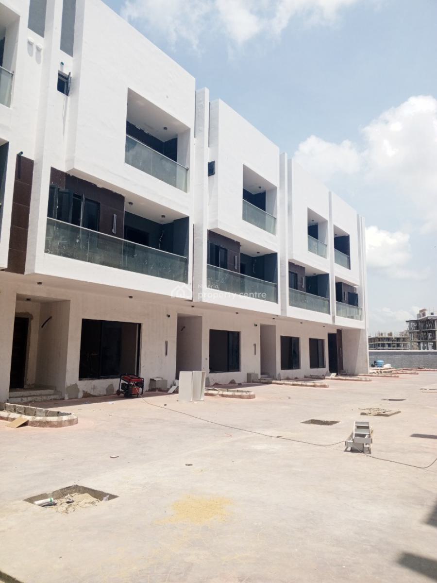 Luxury Newly Built 4 Bedroom Terrace Duplex with Bq in a Mini Estate, Off Freedom Way, Lekki Phase 1, Lekki, Lagos, Terraced Duplex for Sale
