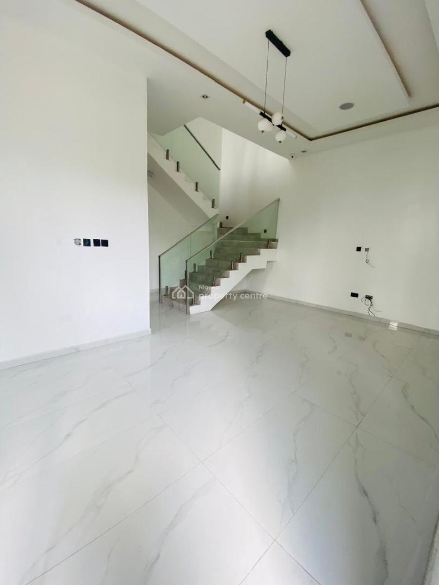 4 Bedroom Semi Detached Duplex with Bq, Chevron, Lekki, Lagos, Detached Duplex for Sale