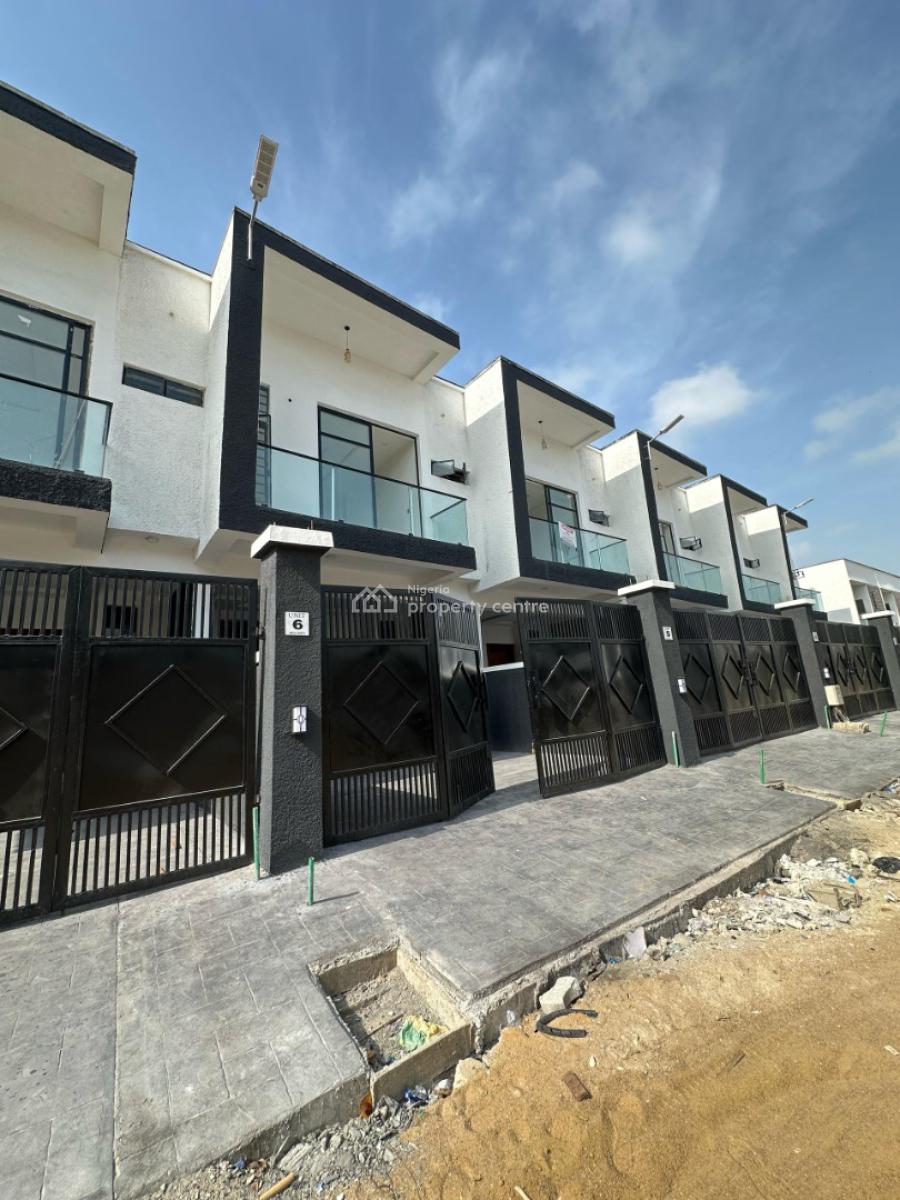 Exquisitely Finished 3-bedroom Self Compound Terraced Duplex, Gra, Ikota, Lekki, Lagos, House for Sale