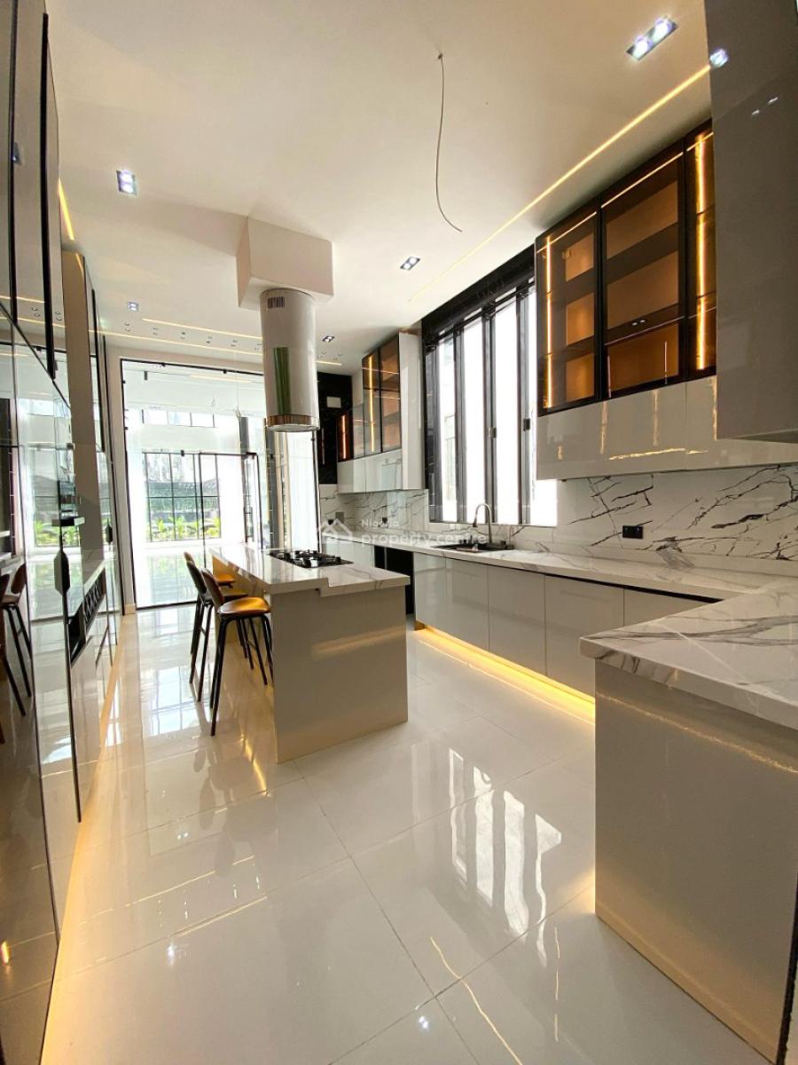 Modern 5 Bedroom Fully Detached Duplex in a Serene and Secure Estate., Chevron, Lekki, Lagos, Detached Duplex for Sale