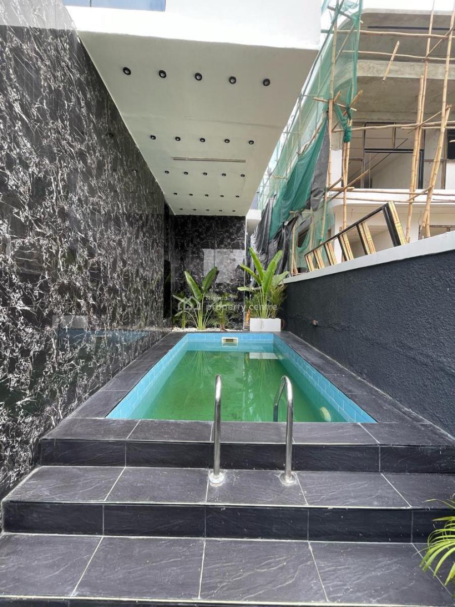 4 Bedrooms Fully Detached Duplex with Study Room, Bq, Swimming Pool, Second Toll Gate Oral Estate, Lekki, Lagos, Detached Duplex for Sale