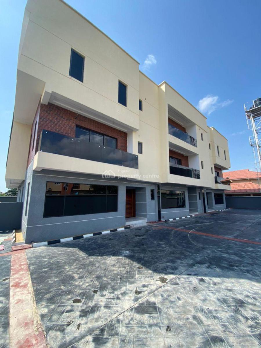 Spacious 4 Bedroom Terraced Duplex with a Bq, Ogombo, Ajah, Lagos, Terraced Duplex for Sale