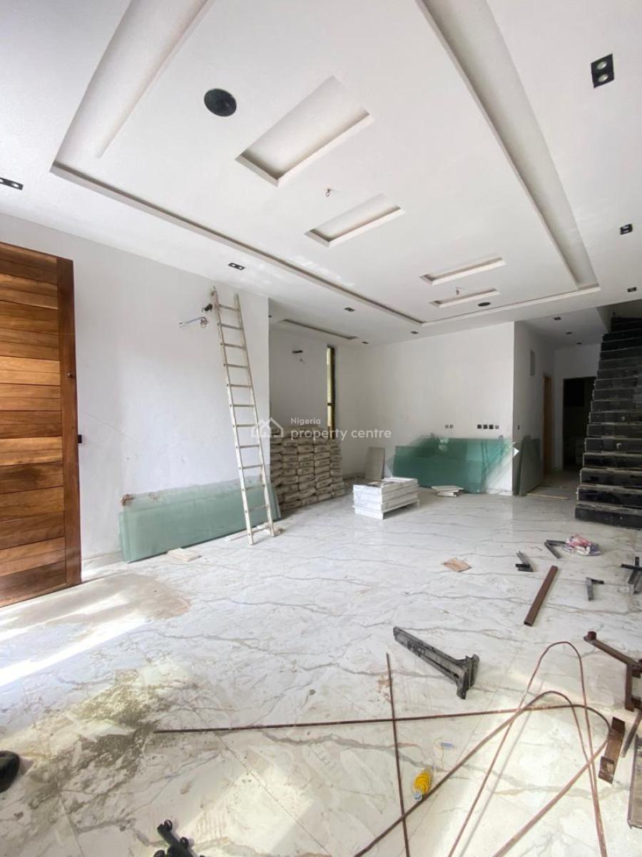 5 Bedroom Fully Detached House with Bq, Penthouse, Swimming Pool, Second Toll Gate, Lekki, Lagos, Detached Duplex for Sale
