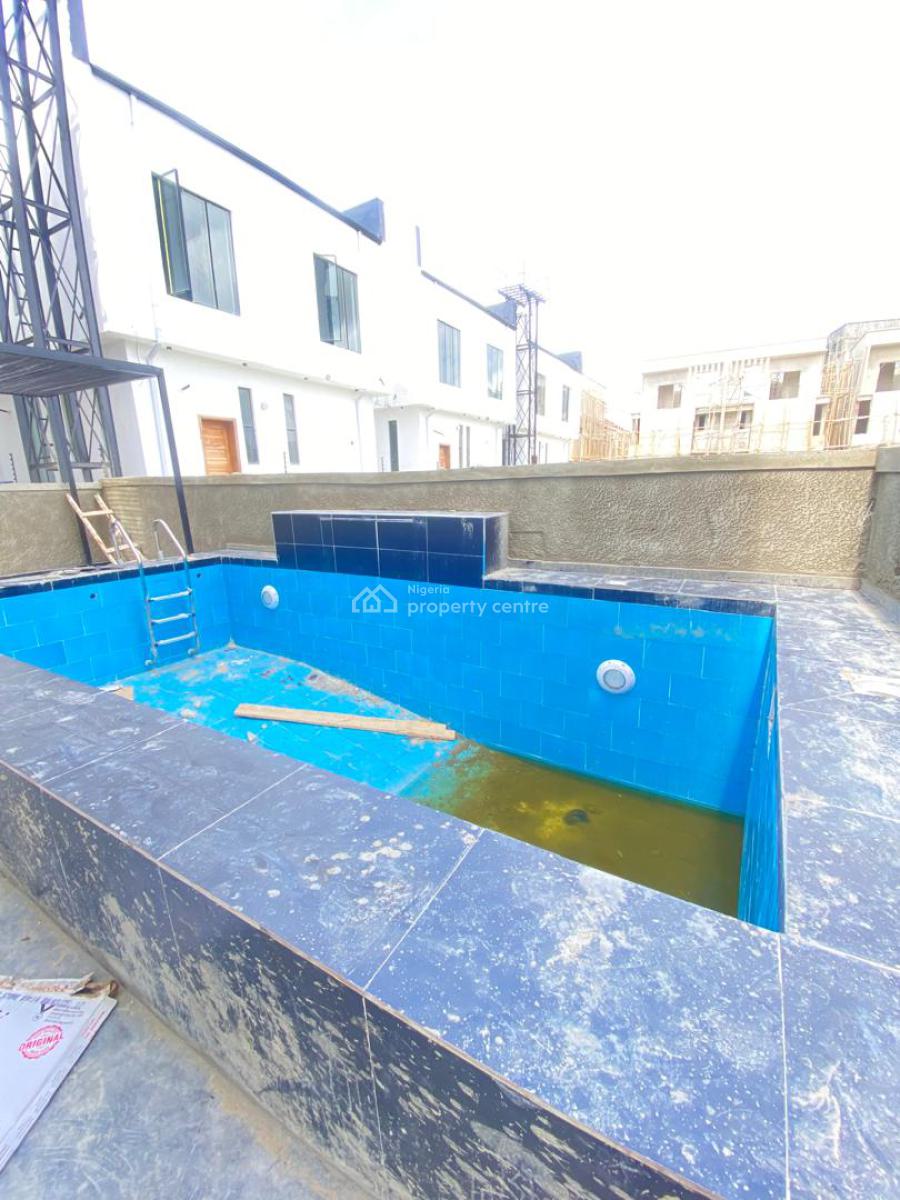 5 Bedroom Fully Detached House with Bq, Penthouse and Swimming Pool, Second Toll Gate, Lekki, Lagos, Detached Duplex for Sale
