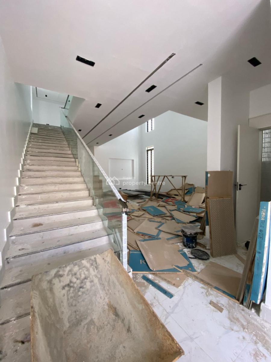 5 Bedroom Fully Detached Duplex with Bq,cinema,penthouse & Swimming Po, Second Lekki Toll Gate Eleganza Bustop, Lekki, Lagos, Detached Duplex for Sale