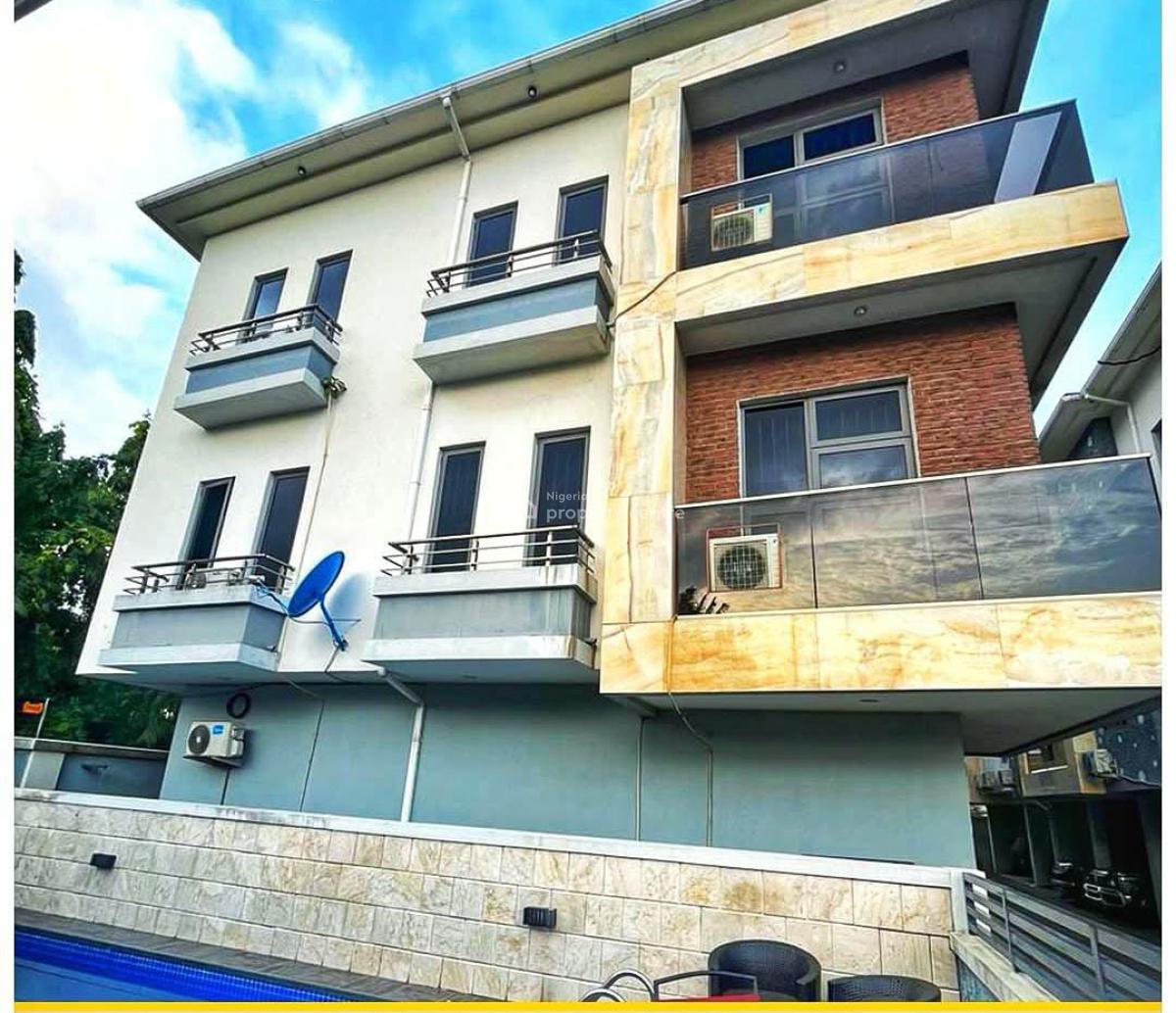 Luxury 4 Bedroom Terrace Duplex Furnished House with Bq, Ikoyi, Lagos, Terraced Duplex for Sale