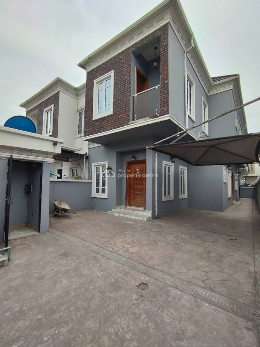 4 Bedroom Fully Detached Duplex with Bq Self Compound, Osapa, Lekki, Lagos, House for Rent