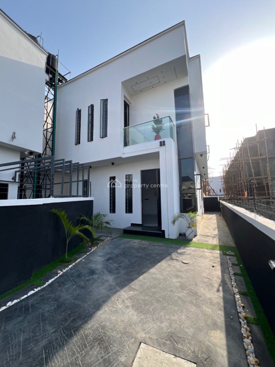 Tastefully Finished 4 Bedroom Detached Duplex with a Bq in an Estate, Ikota, Behind Mega Chicken, Ikota, Lekki, Lagos, Detached Duplex for Sale