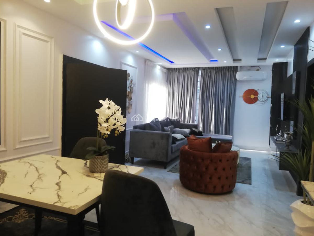 Furnished 2 Bedroom Serviced Apartment, Okonkwo Street,, Agungi, Lekki, Lagos, Flat / Apartment for Rent