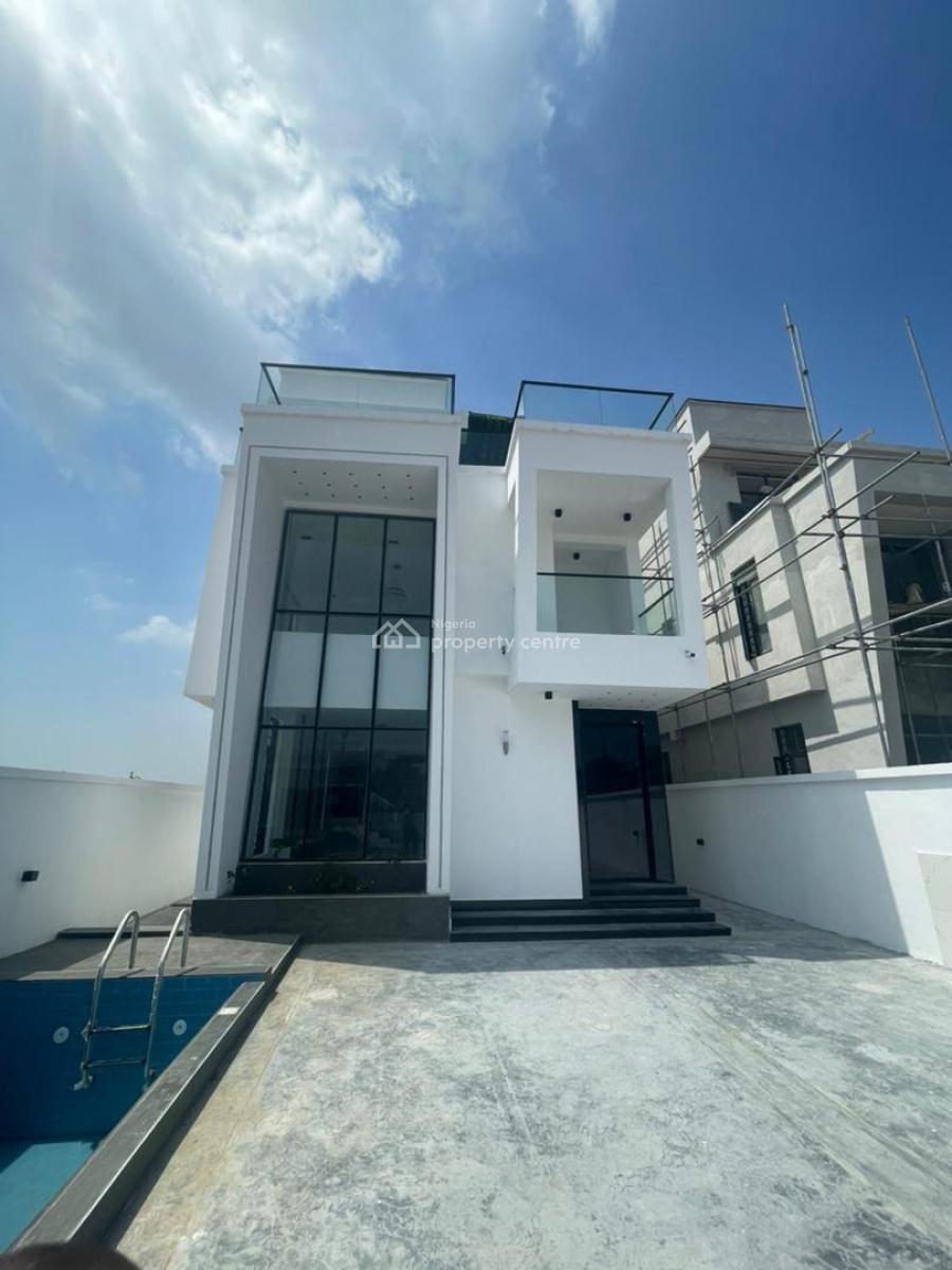 5 Bedroom Office Allowed, Lekki Phase 1, Lekki, Lagos, Detached Duplex for Rent