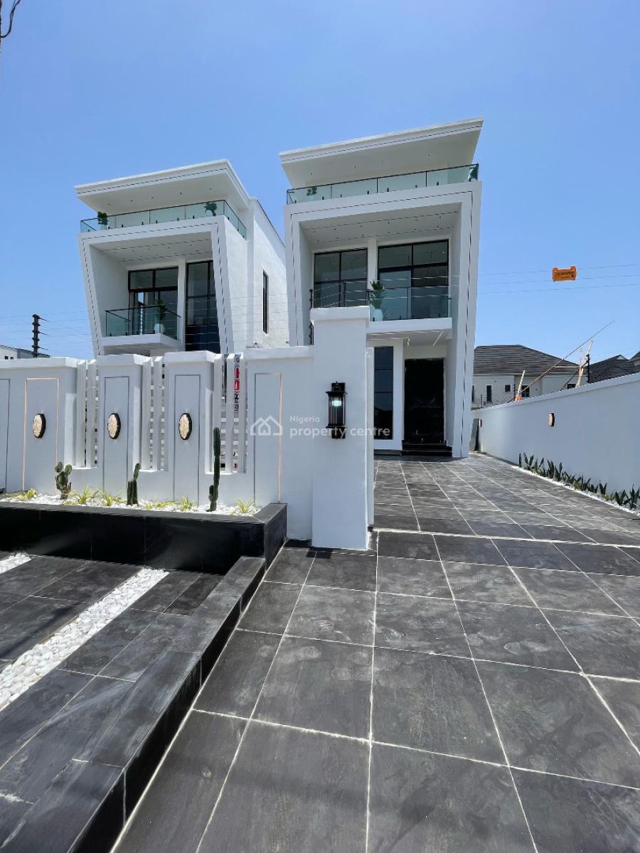 Impeccably Crafted 5 Bedrooms Home with Exclusive Features, Chevron, Lekki Phase 1, Lekki, Lagos, Detached Duplex for Sale