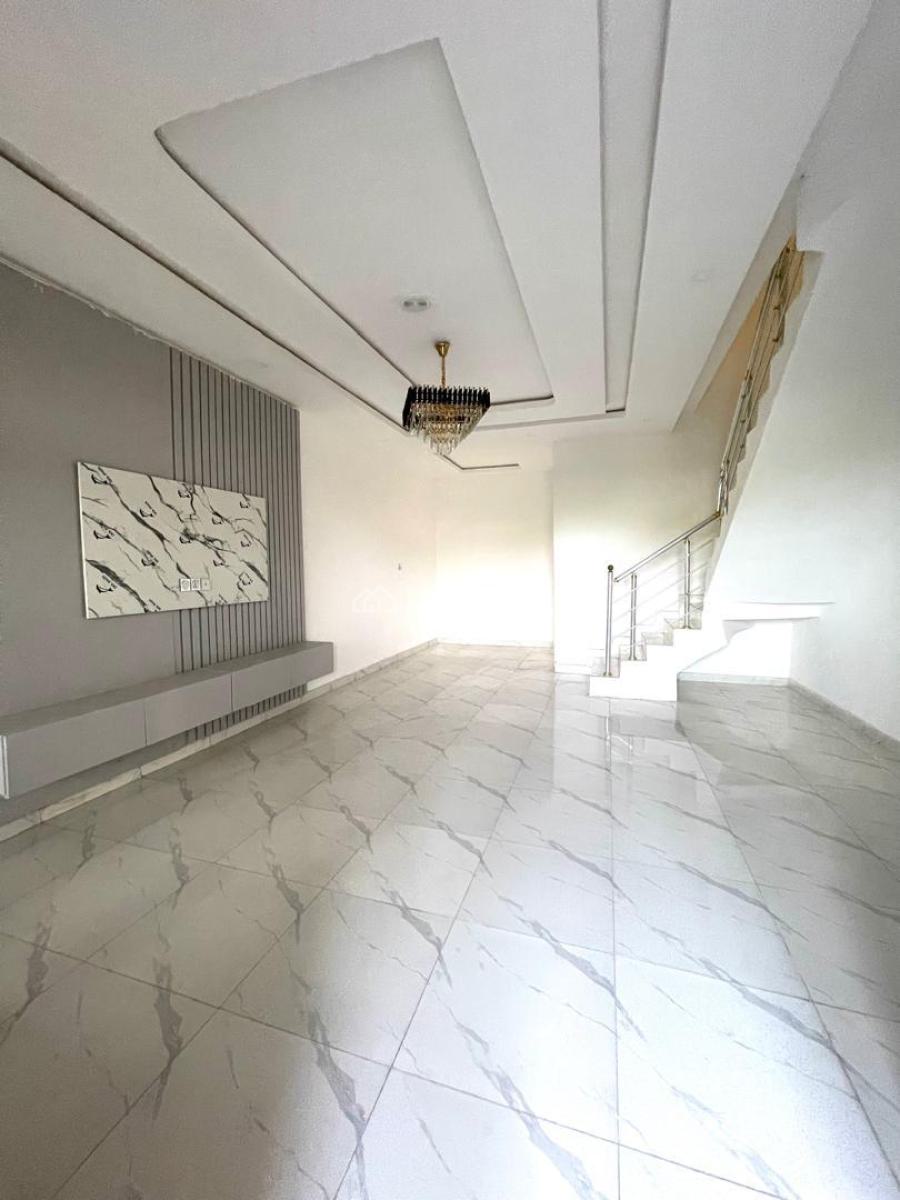 4 Bedroom Self Compound Terrace Duplex with Bq, Mobil Road, Ajah, Lagos, Terraced Duplex for Sale