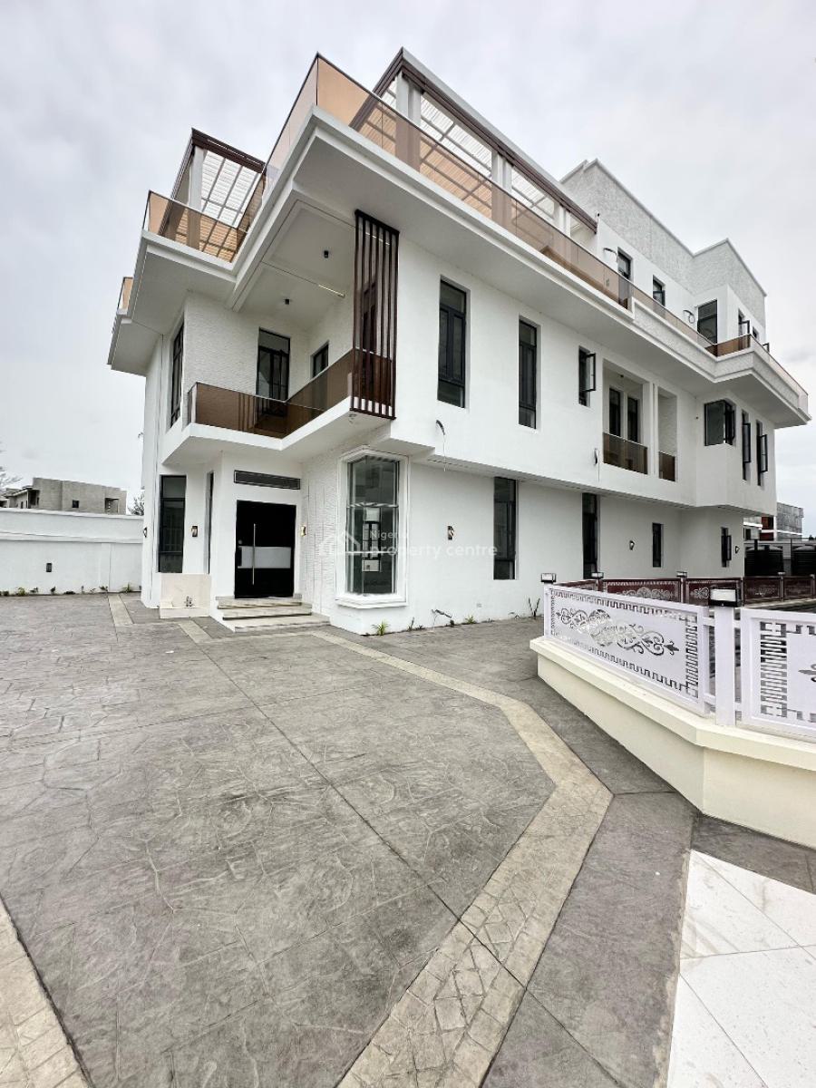 5 Bedroom Fully Detached Duplex with Swimming Pool, Cinema, Rooftop, Osapa, Lekki, Lagos, Detached Duplex for Sale