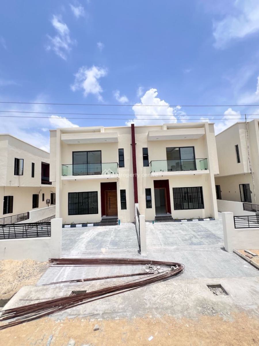 4 Bedroom Semi Detached Duplex with a Bq, Microwave, Heat Extractor, Ajah, Lagos, Semi-detached Duplex for Sale