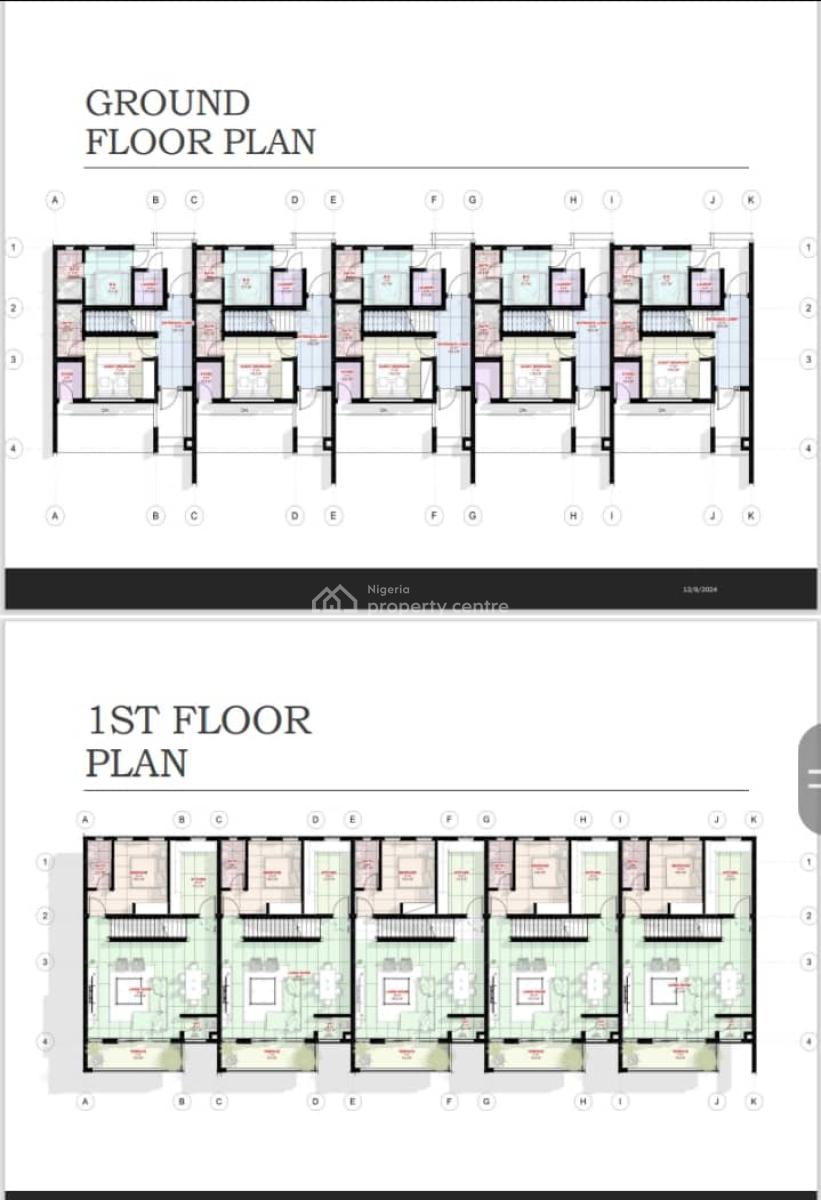4 Bedroom Offplan Terrace, Victoria Island (vi), Lagos, House for Sale