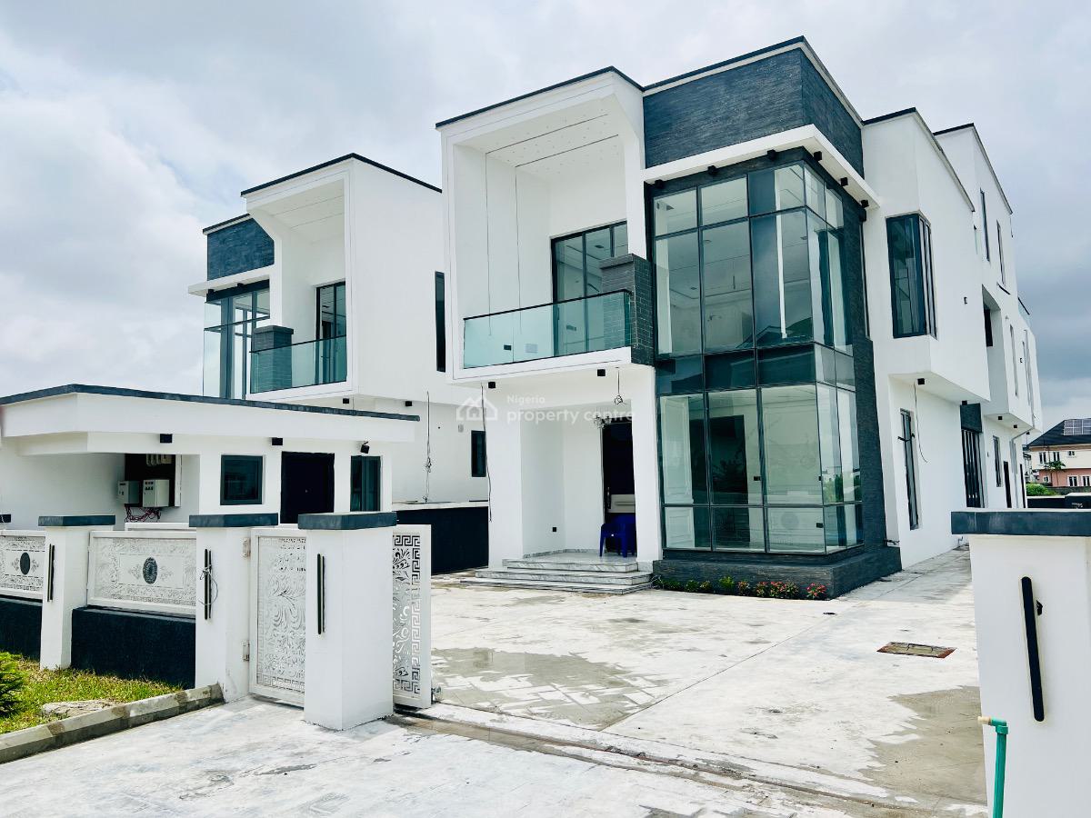 Luxury 5 Bedroom Duplex with Swimming Pool, Prestigious Royal Garden Estate, Ajah, Lagos, Detached Duplex for Sale