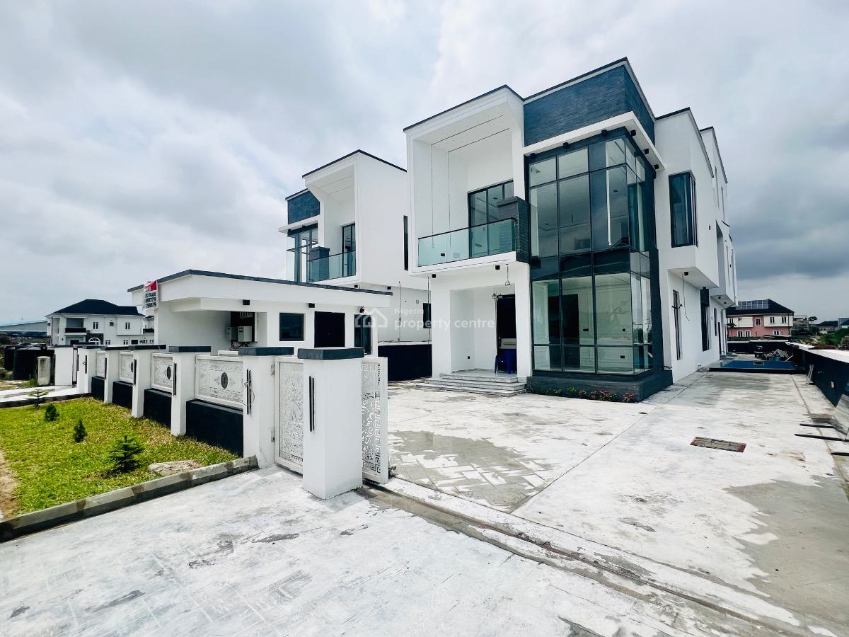 Luxury 5 Bedroom Duplex with Swimming Pool, Prestigious Royal Garden Estate, Ajah, Lagos, Detached Duplex for Sale