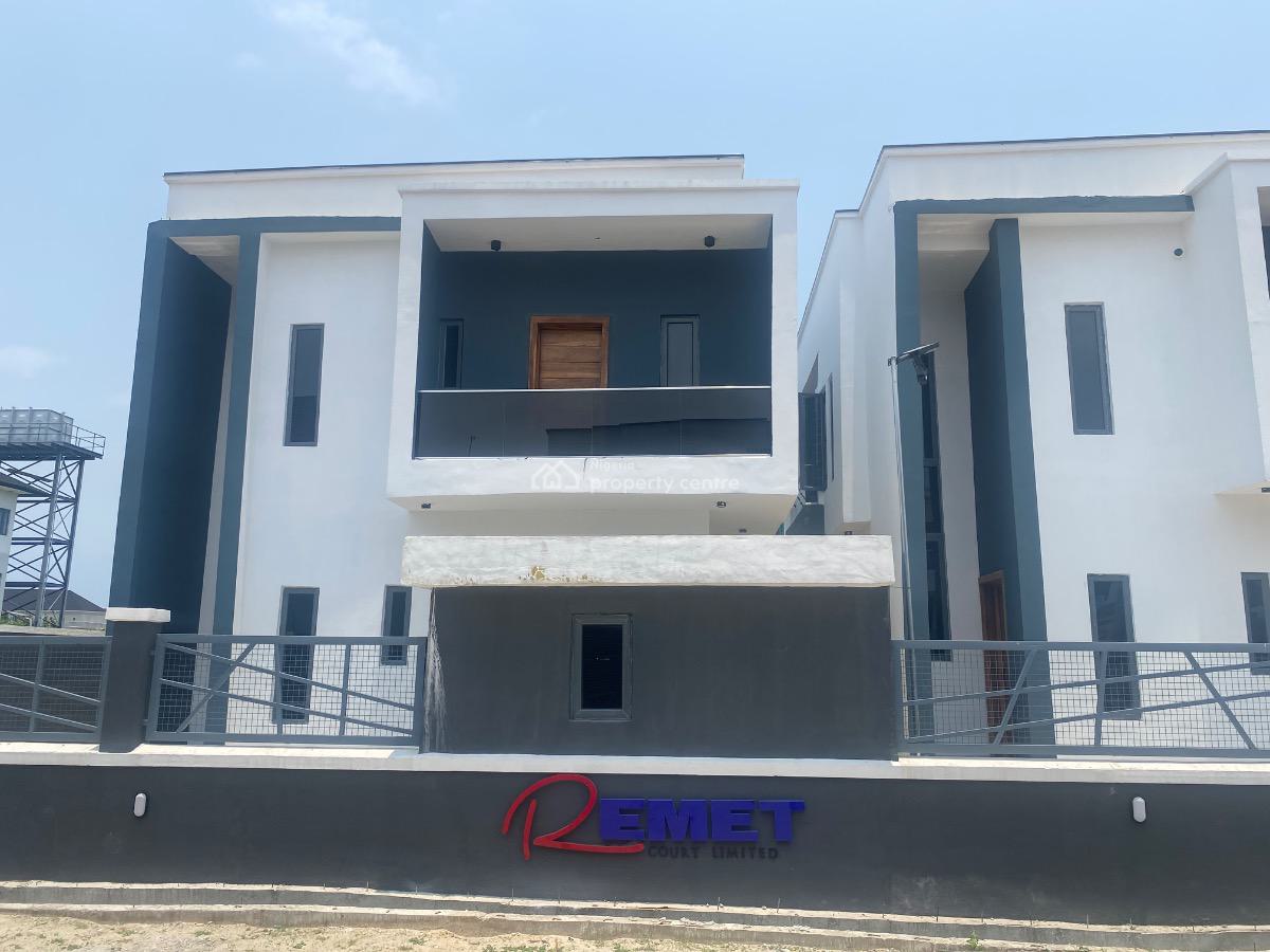 5 Bedroom Detached House with 1 Room Staff Quarters, Metro Home Estate, Ajah, Lagos, Detached Duplex for Sale